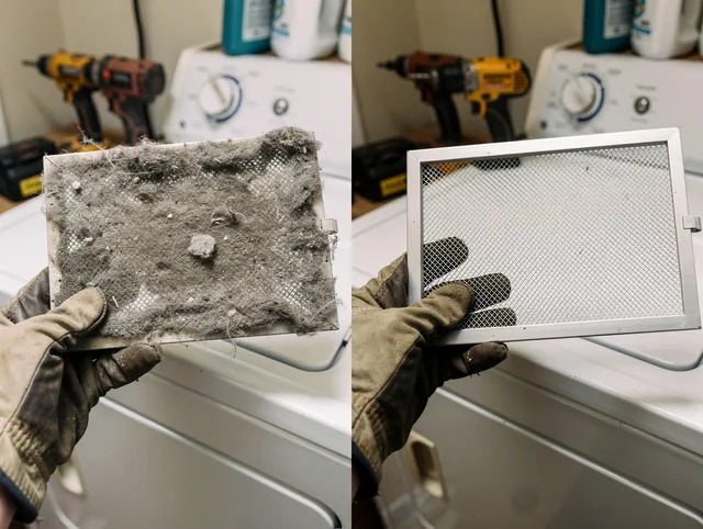 Professional lint trap cleaning by Perris Dryer Vent Cleaning in Perris