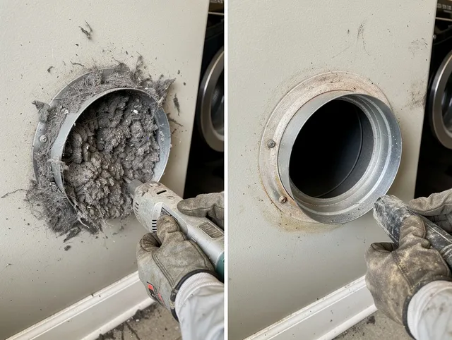 Professional clogged vent cleaning by Perris Dryer Vent Cleaning in Perris