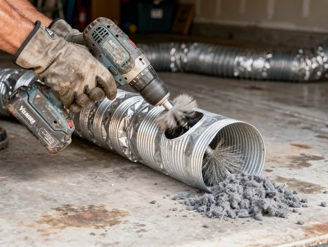 Professional duct cleaning by Perris Dryer Vent Cleaning in Perris