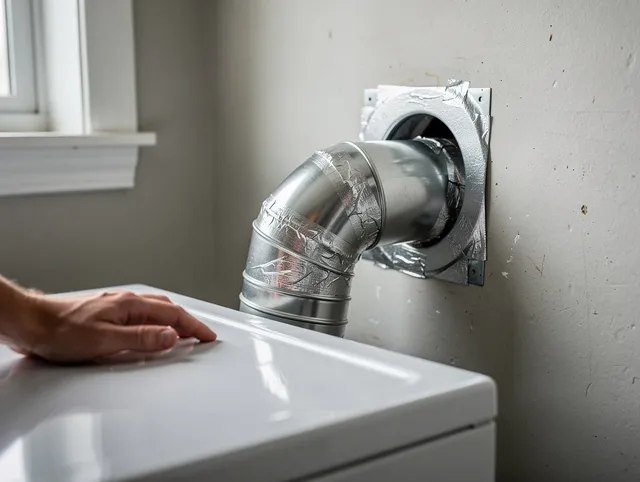 Perris Dryer Vent Cleaning expert performing professional dryer vent repair and installation in Perris