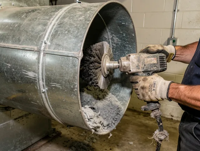 Industrial-grade dryer vent cleaning by Perris Dryer Vent Cleaning in Perris